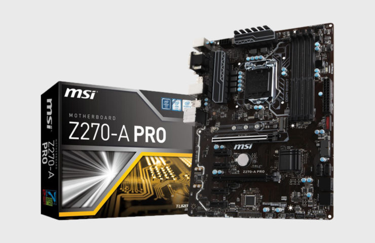 Скачать сборку хакинтош для MSI Z270-A PRO / Download hackintosh for MSI Z270-A PRO
